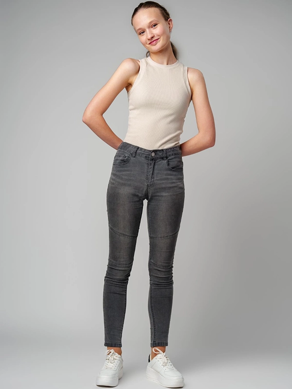 Jean Élise en coton bio pour femme – vue de face – modèle Etikashion