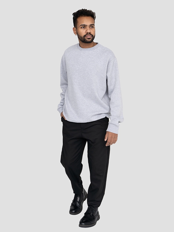 Pantalon Malik en coton bio pour homme noir – Etikashion